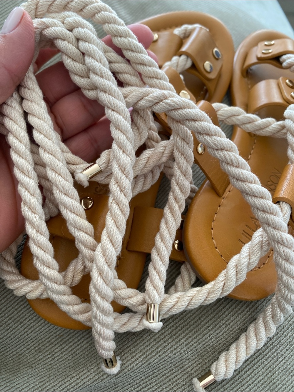 Ulla Johnson Eva Rope
Sandals in Caramel - Picture 11 of 13